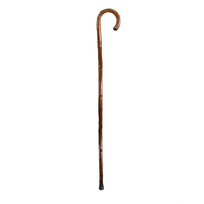 Gents' Crook-Handle Chestnut Walking Stick