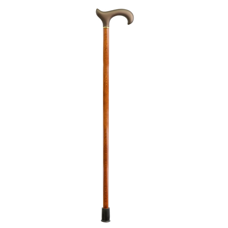 Gents' Soft Touch Walking Stick with Extra Wide Handle