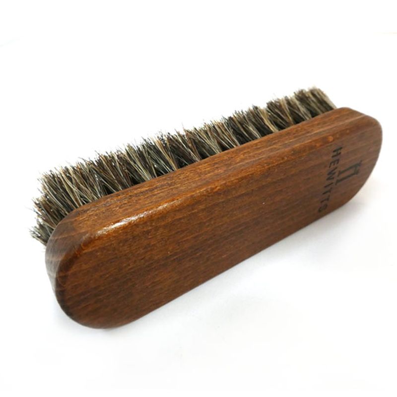 Hewitts Horse Hair Brush for Leather WalkingSticks.co.uk