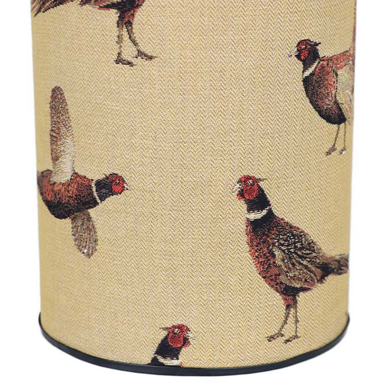 Hines of Oxford Tapestry Umbrella and Walking Stick Stand (Country Pheasants)