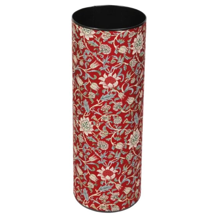 Hines of Oxford Tapestry Umbrella and Walking Stick Stand (Evenlode Flowers Red)