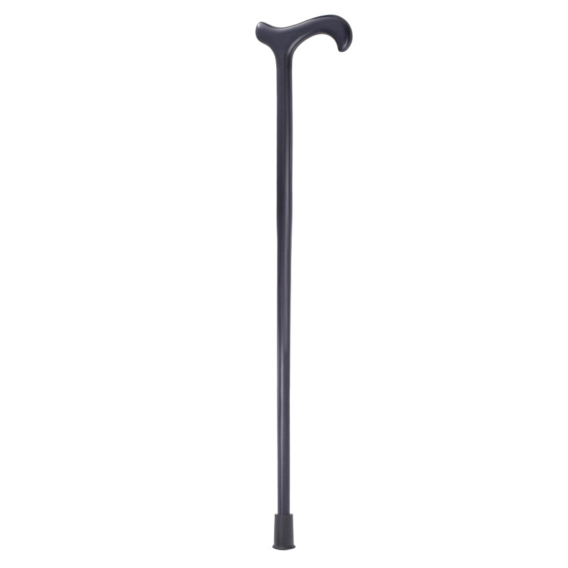 Ladies' Navy Blue Beech Wood Derby Walking Cane