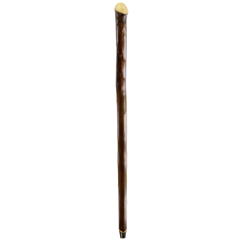 Natural Chestnut Knob Handle Wooden Walking Stick