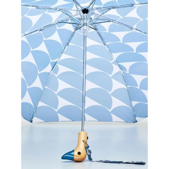 Original Duckhead Folding Eco Umbrella (Denim Moon)