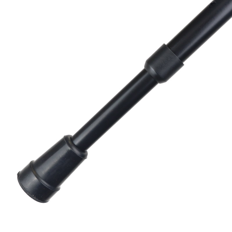 Ossenberg Crutch Handle Adjustable Black Aluminium Walking Stick (Right Hand)