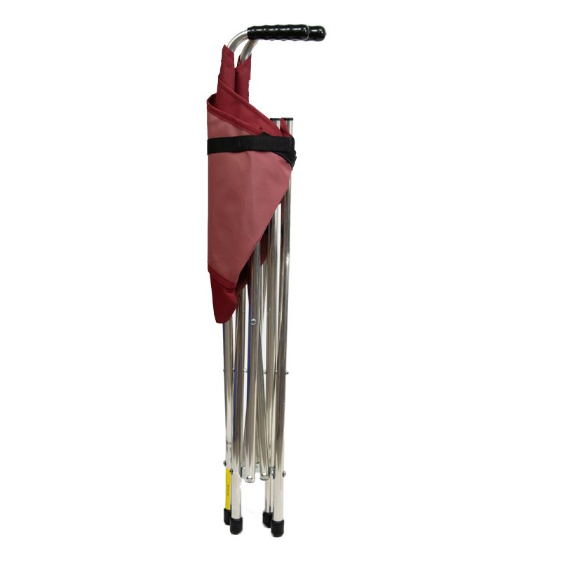 Out and About Burgundy Folding Walking Seat Stick