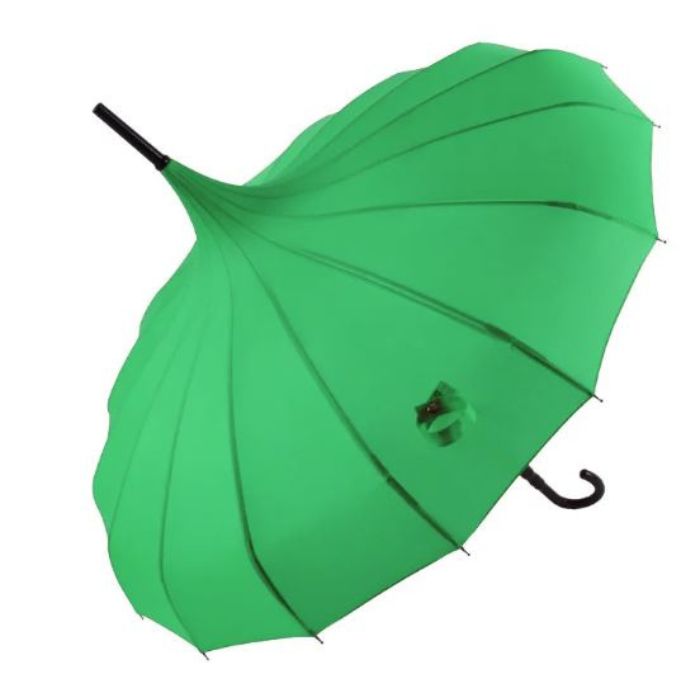 Soake Boutique Vintage Print Leaves Umbrella BCSP