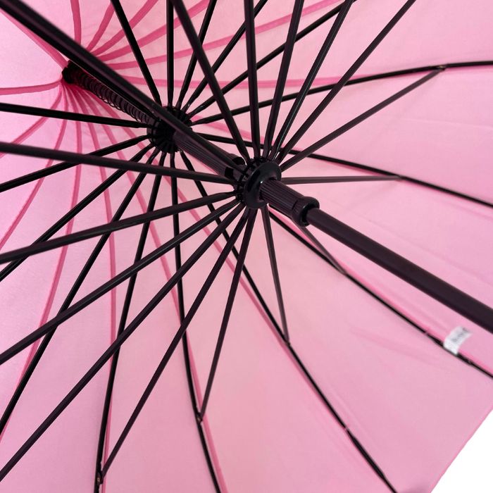 Soake Classic Vintage Pagoda Umbrella (Pink)