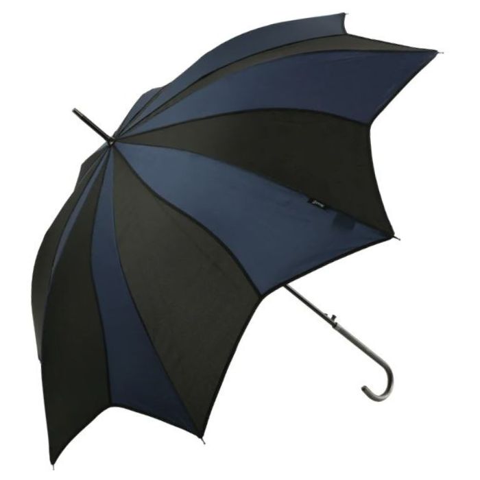 Soake Everyday Walking Swirl Umbrella (Blue/Black)