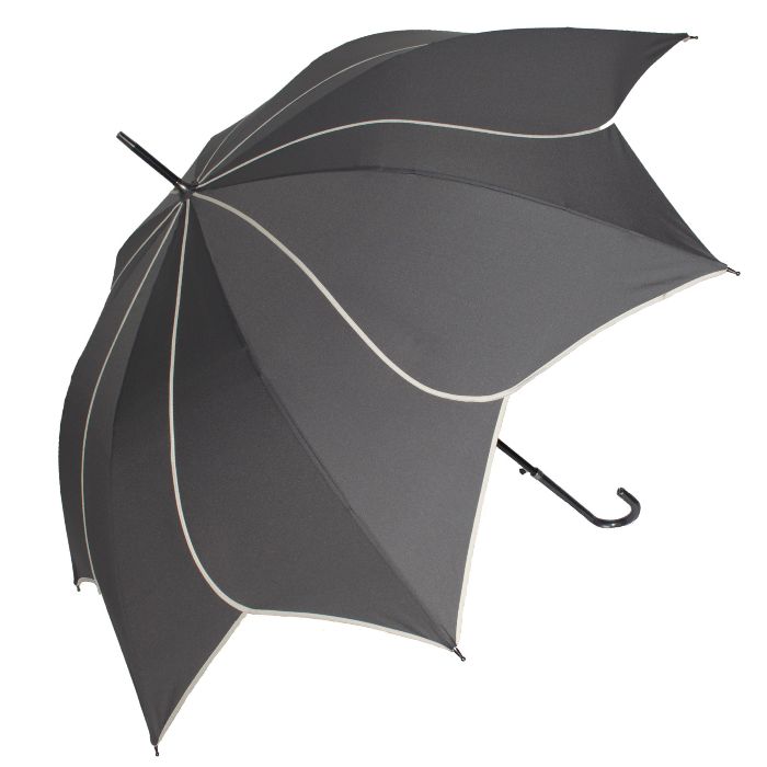 Soake Everyday Walking Swirl Umbrella (Charcoal)