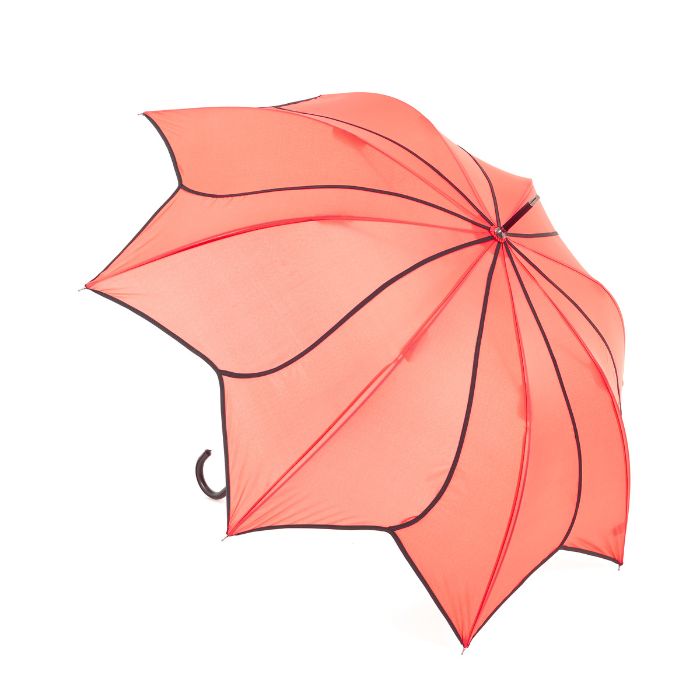 Soake Everyday Walking Swirl Umbrella (Coral)