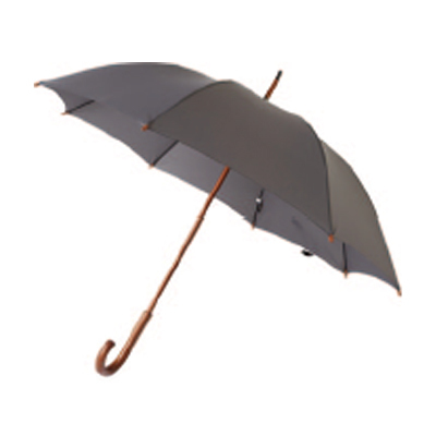 Crook-Handle Umbrella (Slate Grey)