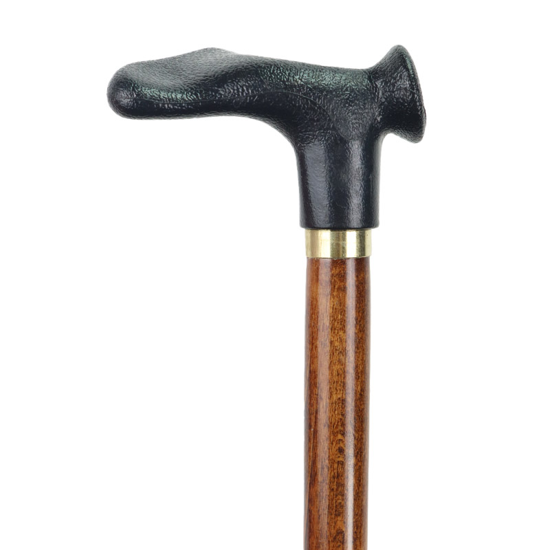 Anatomical-Handle Sturdy Walking Cane (Left Hand)