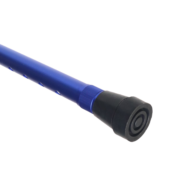 Ziggy Derby Handle Adjustable Walking Stick (Blue)