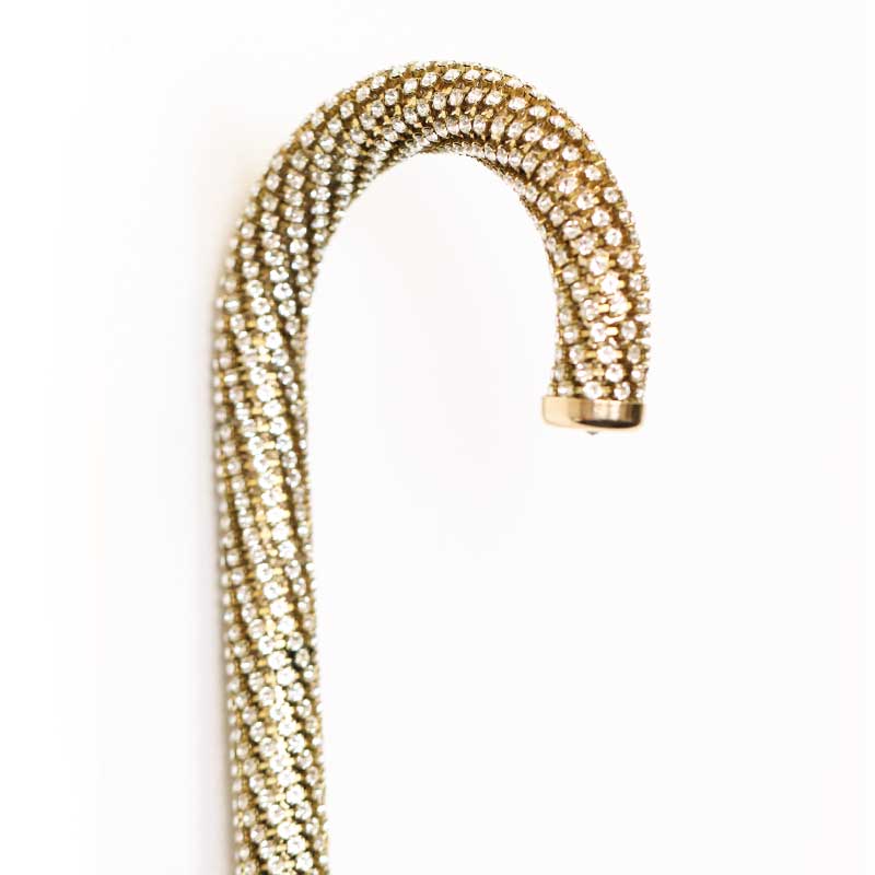 Swarovski Crystals Handle Gentleman's Dress Cane