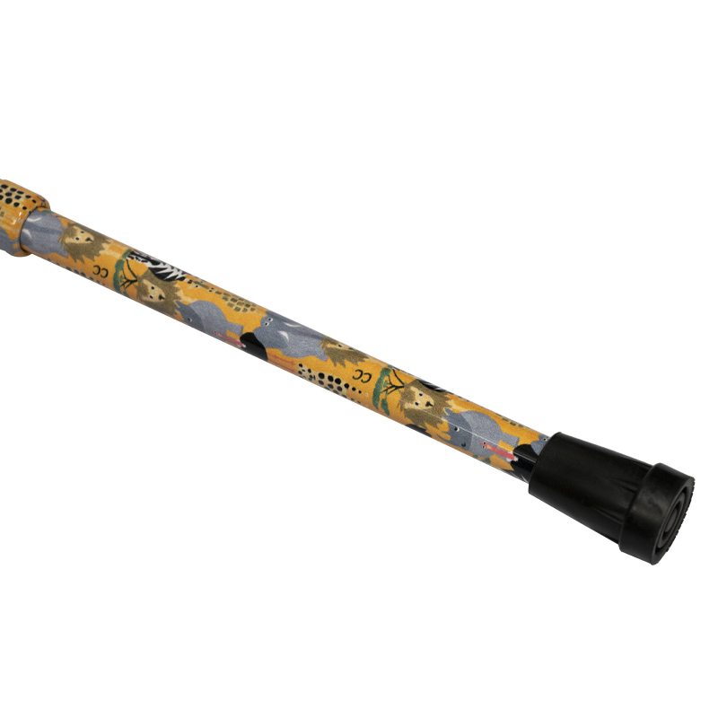 Adjustable Aluminium Derby Walking Stick with Safari Design