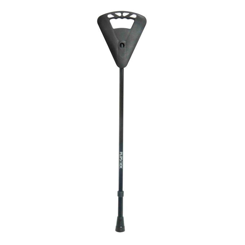 Adjustable Black Mono Flipstick Walking Seat Stick