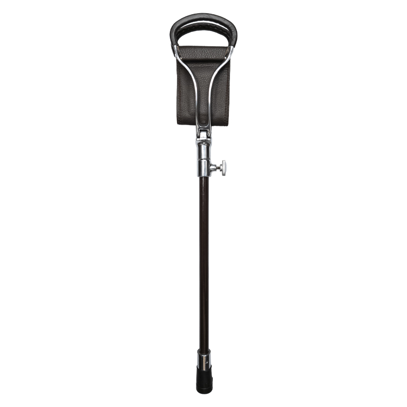 Adjustable Brown Promenade Shooting Stick Seat