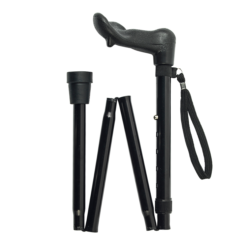 Fischer Handle Adjustable Folding Walking Stick