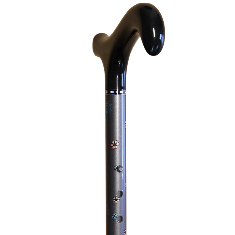 Adjustable Folding Carbon Fibre Ladies Walking Stick