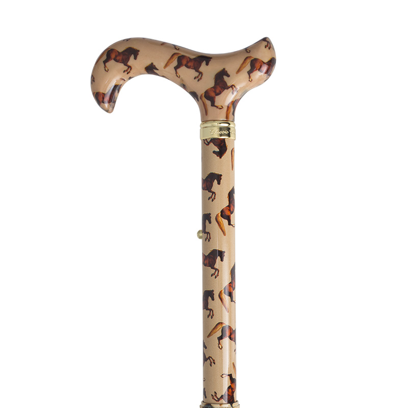 National Gallery Whistlejacket by George Stubbs Derby Adjustable Folding Walking Stick