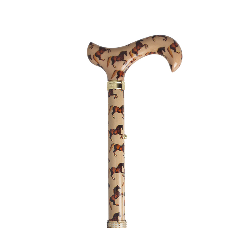 National Gallery Whistlejacket by George Stubbs Derby Adjustable Folding Walking Stick