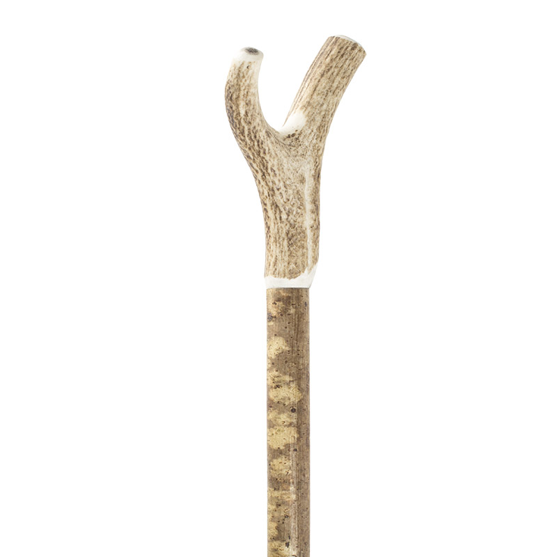 Antler Thumbstick Handle Walking Stick