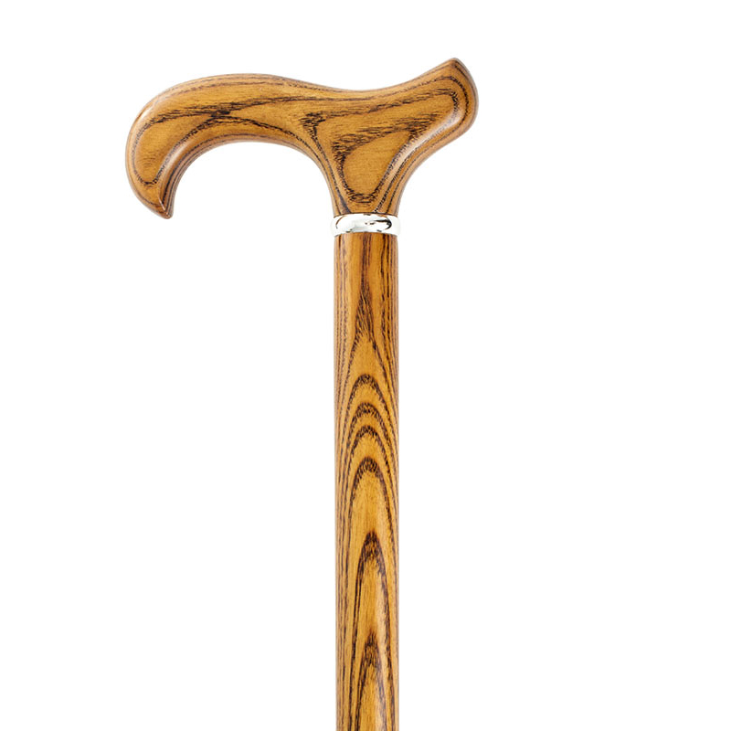 Ash Brown Derby Handle Dress Walking Stick