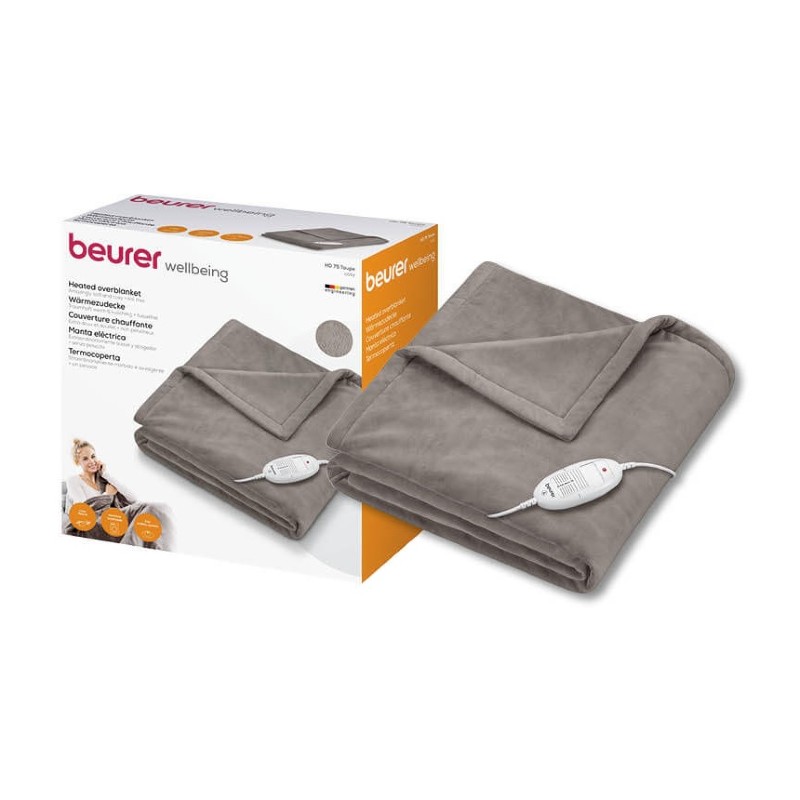 Beurer HD 75 Cosy Electric Heated Throw Blanket