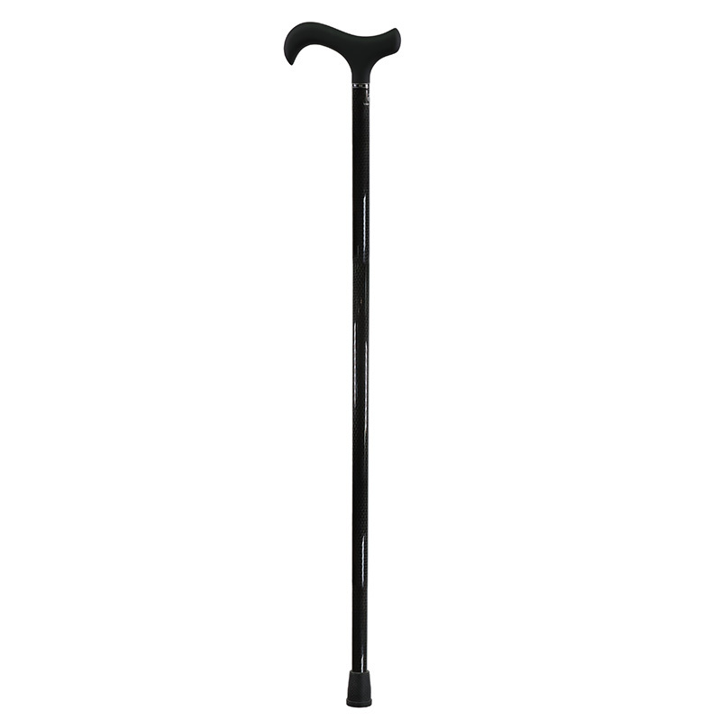 Derby Handle Black Diamond Carbon Fibre Walking Stick