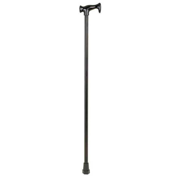 Black Escort Extra-Strong Crutch-Handle Walking Stick