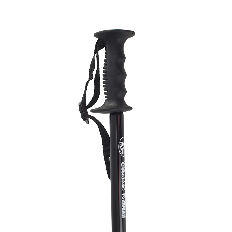 Aluminium Black Adjustable and Foldable Hiking and Trekking Pole