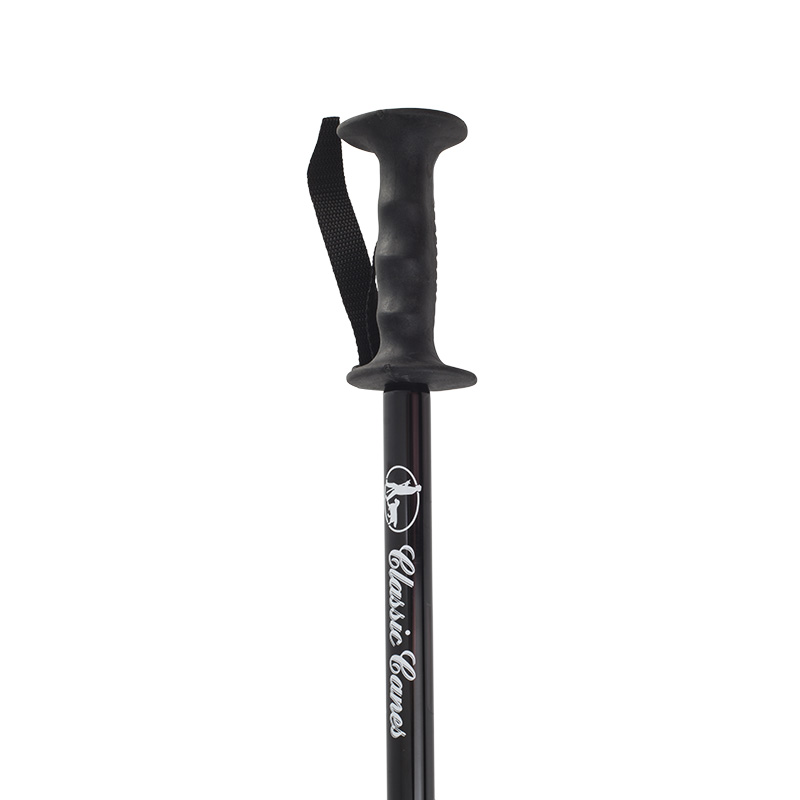 Aluminium Black Adjustable and Foldable Hiking and Trekking Pole