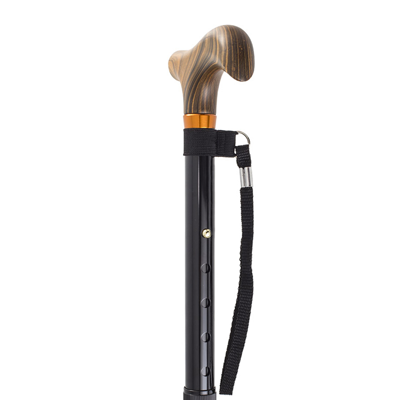 Black Height Adjustable Walking Stick WalkingSticks.co.uk