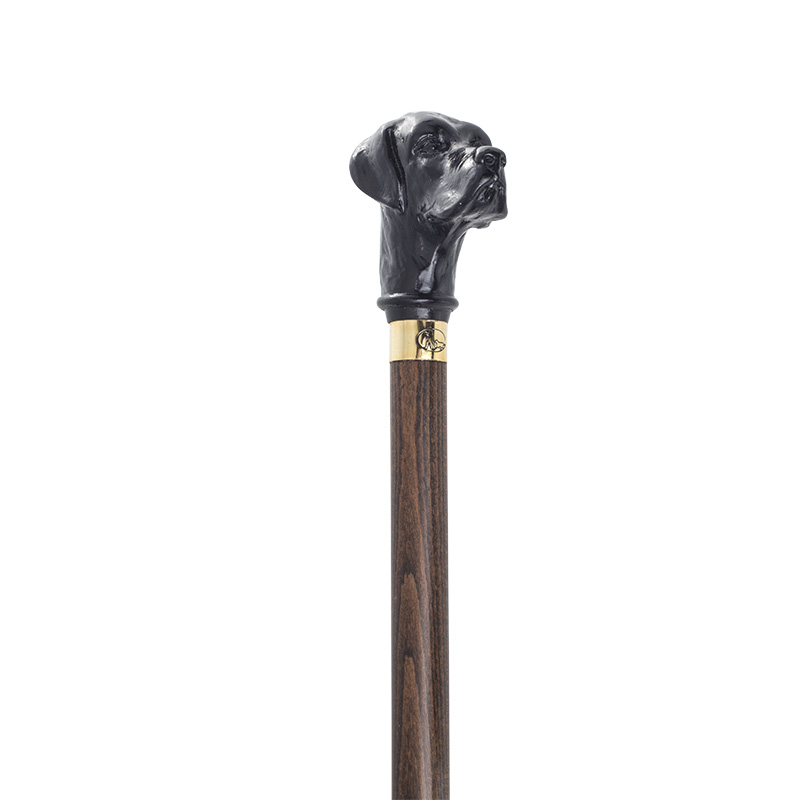 Black Labrador Retriever Hardwood Cane