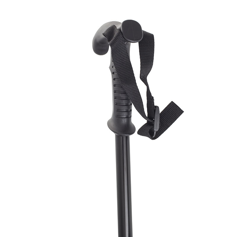 Black Trekking Pole with Shock Absorber