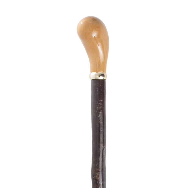 Blackthorn Wood Pistol Grip Cane