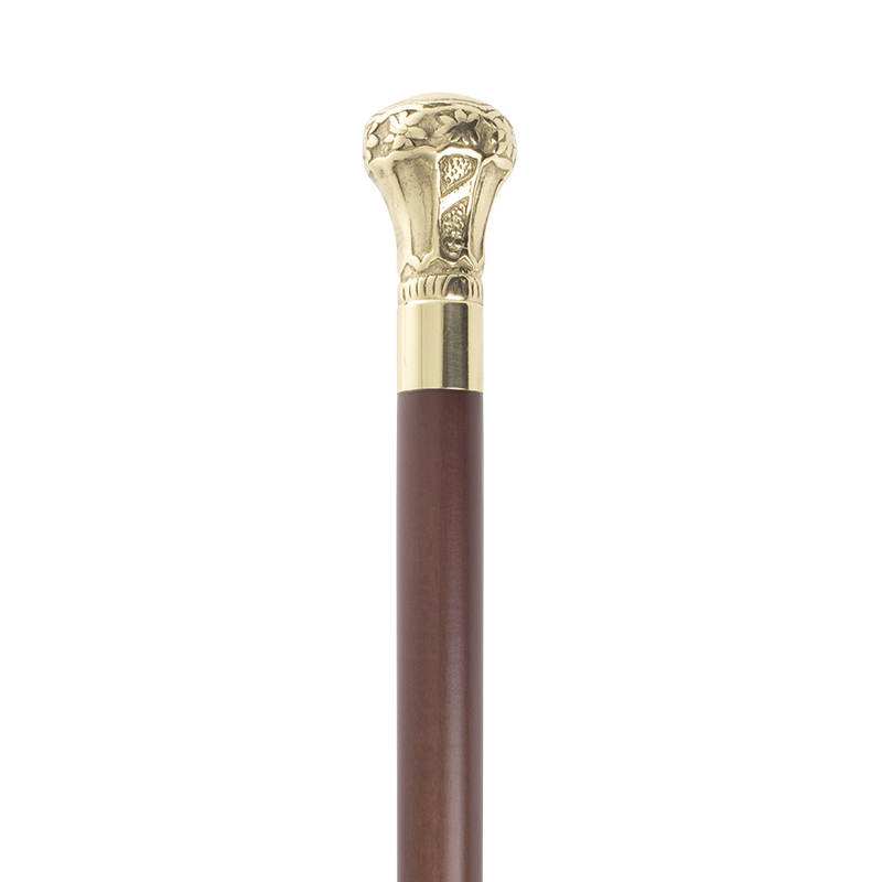 Boxwood Collectors Crown Walking Stick 