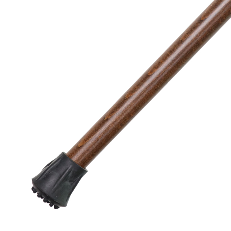 Brown Derby-Handle Wooden Beech Walking Stick