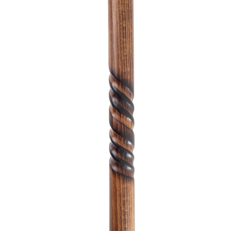 Spiral Beech Derby Handle Walking Stick