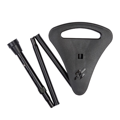 Black Folding Adjustable Flipstick Seat Stick