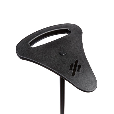 Black Adjustable Flipstick Walking Seat Stick