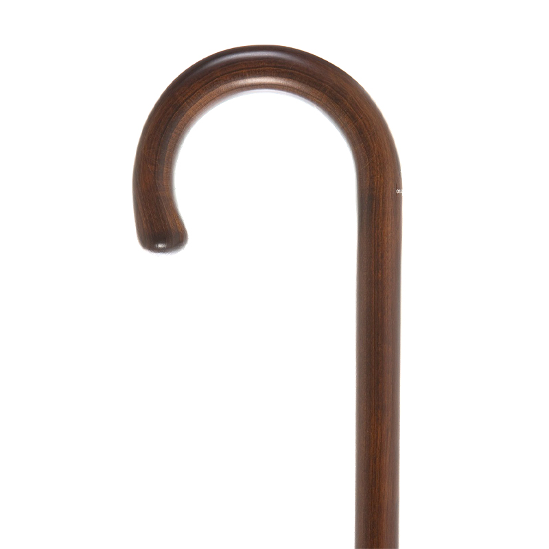 Cherry Crook Handle Walking Stick