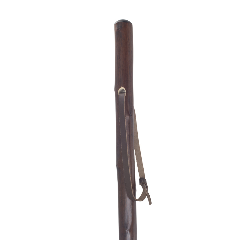 Chestnut Hiker Stick with Spiked Ferrule