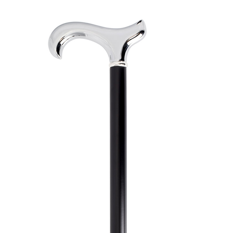 Chrome Derby Handle Walking Stick