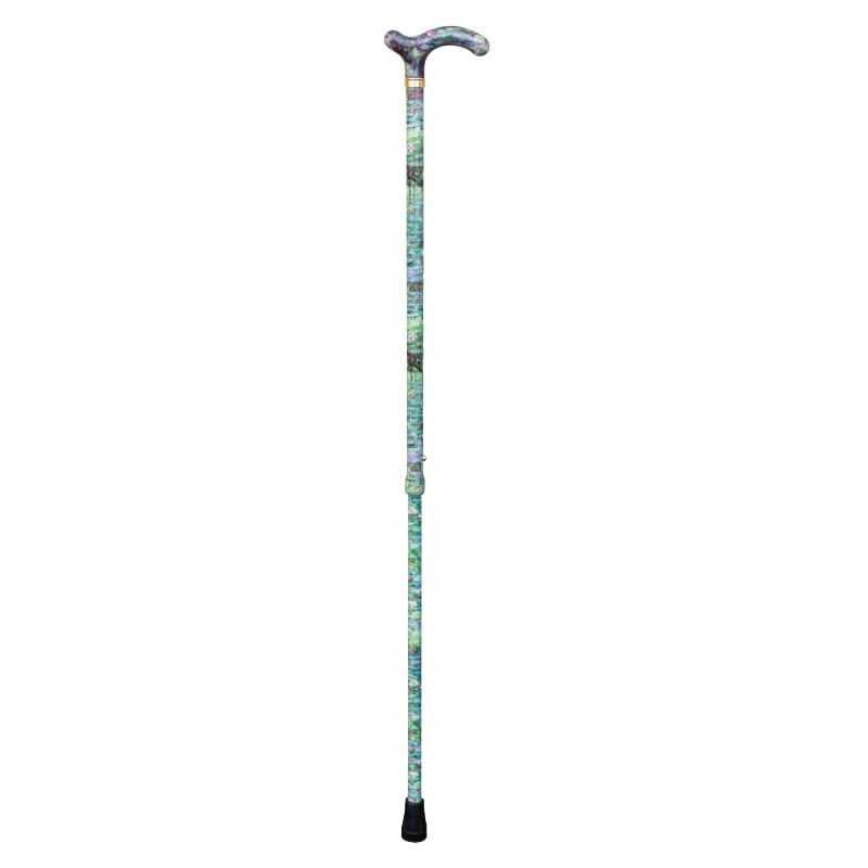 Petite National Gallery Monet's Water-Lily Pond Aluminium Adjustable Walking Derby Stick