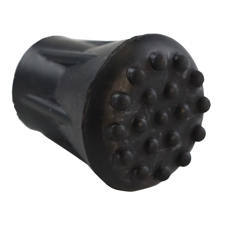thumbnail image 2 of Type C Black Walking Stick Rubber Ferrule 2 of 11