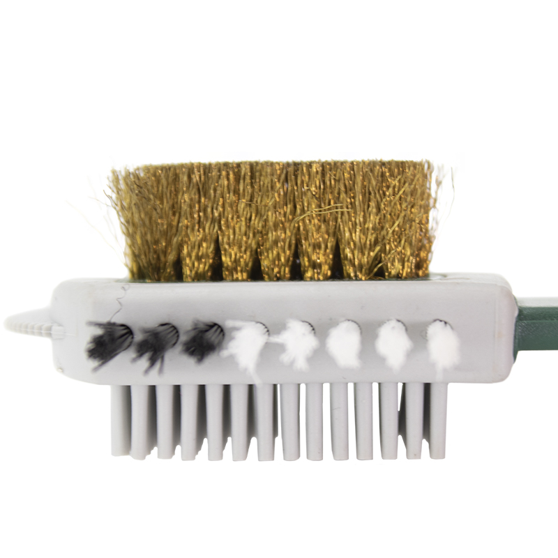 Collonil Brass Combi Brush for Leather Cleaning