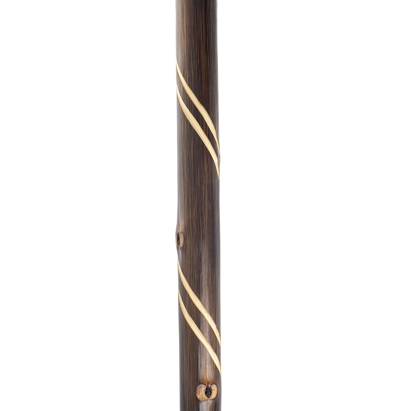 Dark Scorched Chestnut Hiking Staff