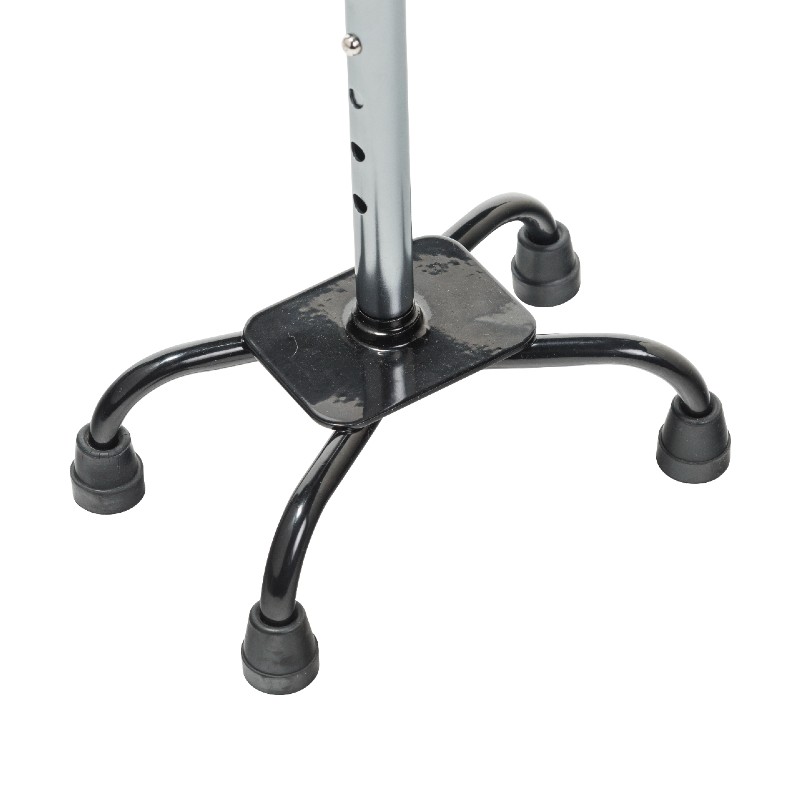 Drive Folding Height-Adjustable Offset Quad Cane